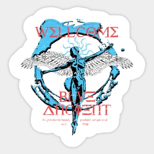 Blue Anceint is Coming Sticker